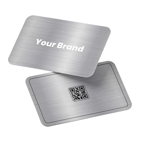 nfc metal card blank|scannable metal business card.